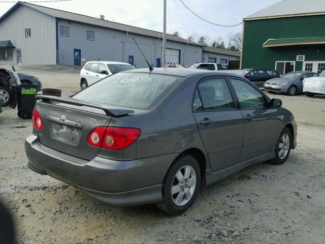 2T1BR32E47C817108 - 2007 TOYOTA COROLLA CE GRAY photo 4