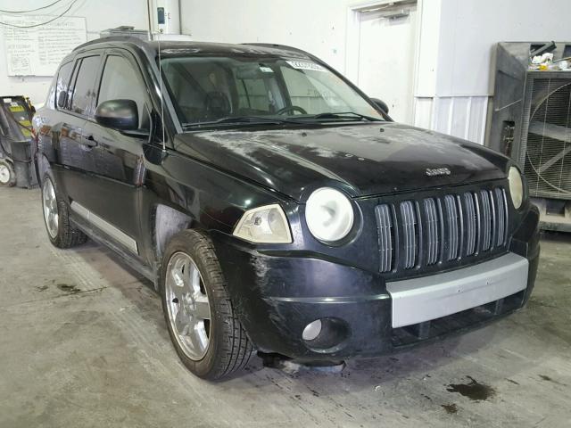 1J8FT57W77D215394 - 2007 JEEP COMPASS LI BLACK photo 1