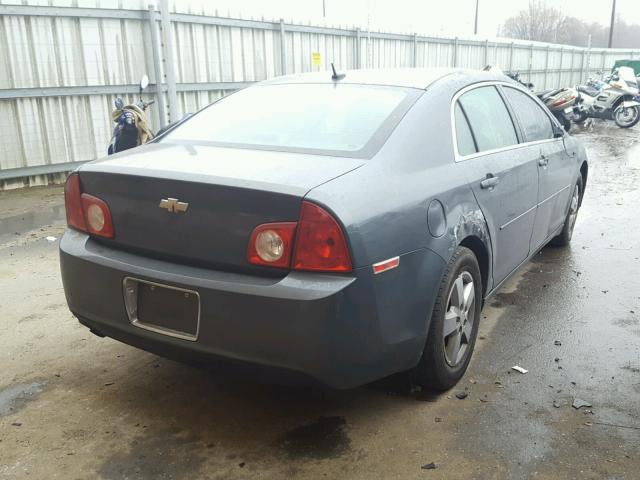 1G1ZG57B48F156101 - 2008 CHEVROLET MALIBU LS GRAY photo 4