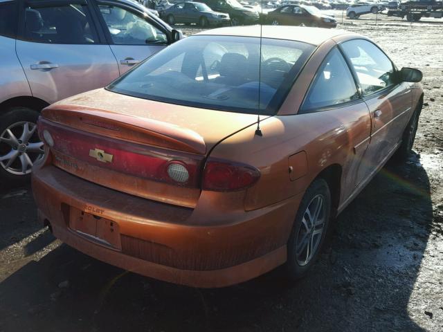 1G1JH12F947231893 - 2004 CHEVROLET CAVALIER L ORANGE photo 4