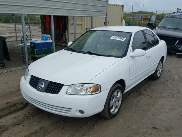 3N1CB51D16L554541 - 2006 NISSAN SENTRA 1.8 WHITE photo 2