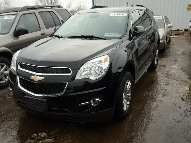 2GNALPEK0D1138654 - 2013 CHEVROLET EQUINOX LT BLACK photo 2