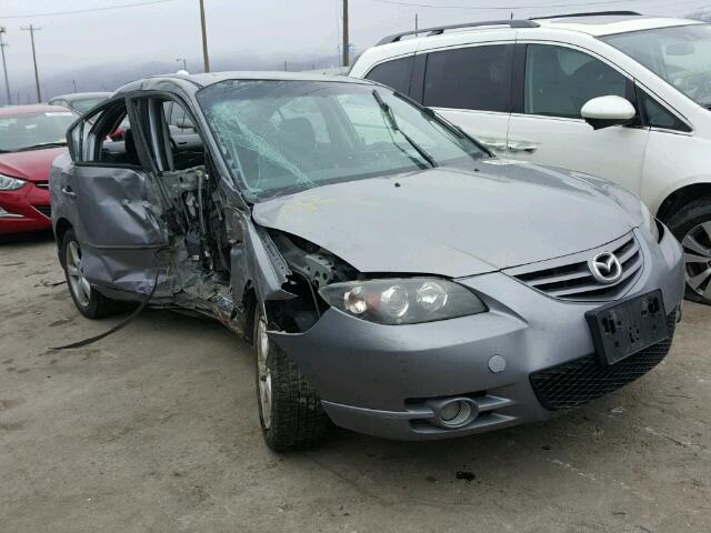 JM1BK123441201545 - 2004 MAZDA 3 S GRAY photo 1