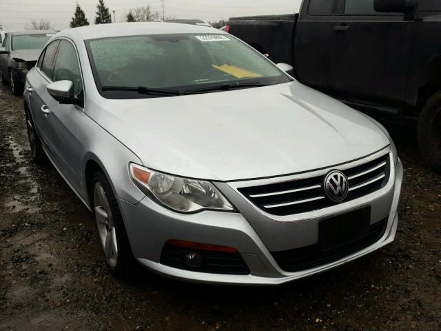 WVWHN7AN5CE521973 - 2012 VOLKSWAGEN CC LUXURY SILVER photo 1