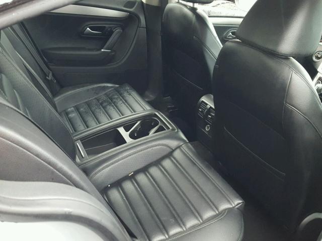 WVWHN7AN5CE521973 - 2012 VOLKSWAGEN CC LUXURY SILVER photo 6