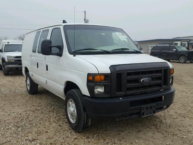 1FTNE24W18DB57932 - 2008 FORD ECONOLINE WHITE photo 1