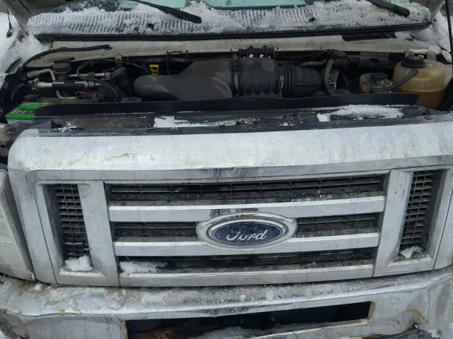 1FBNE3BL9ADA54931 - 2010 FORD ECONOLINE WHITE photo 7