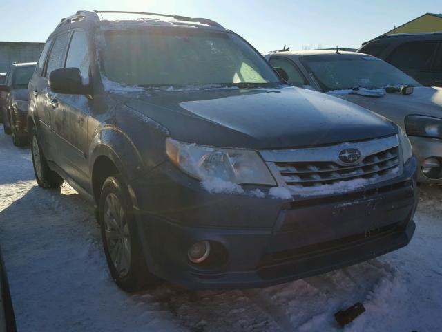 JF2SHBGCXBH732431 - 2011 SUBARU FORESTER T BLUE photo 1