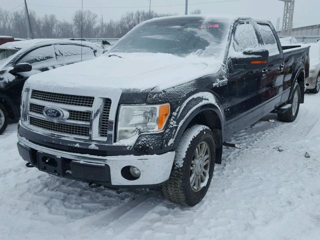 1FTFW1EV8AFA35760 - 2010 FORD F150 SUPER BLACK photo 2