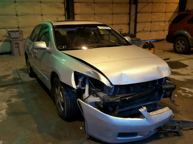 JHMCN36427C003158 - 2007 HONDA ACCORD HYB SILVER photo 1