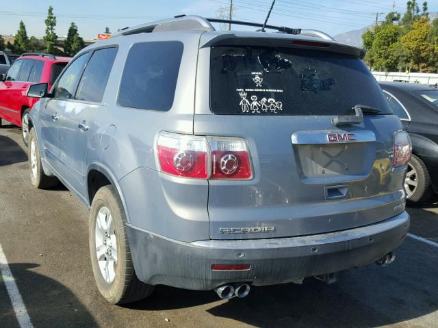 1GKEV23707J171657 - 2007 GMC ACADIA SLT Mavi foto 3