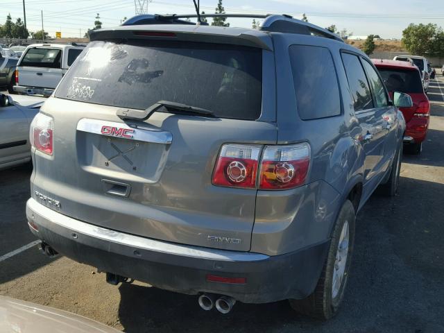 1GKEV23707J171657 - 2007 GMC ACADIA SLT BLUE photo 4