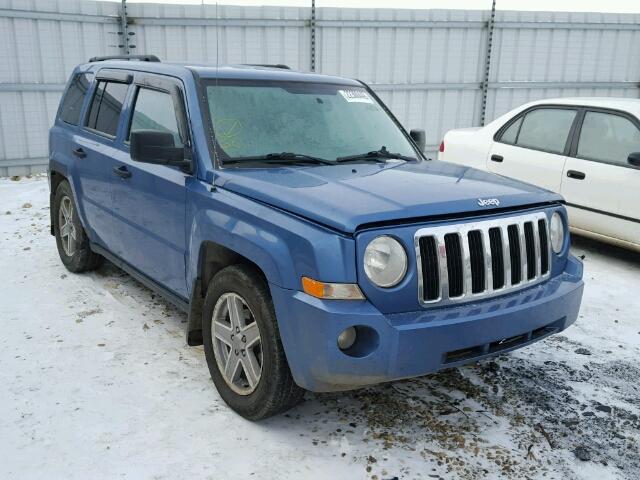 1J8FF28W37D413488 - 2007 JEEP PATRIOT SP BLUE photo 1