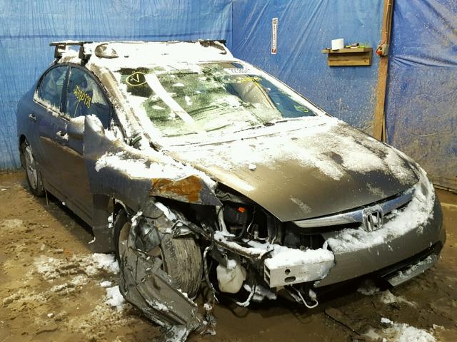 1HGFA16836L148761 - 2006 HONDA CIVIC EX TAN photo 1