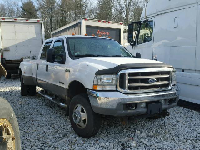 1FTWW33F72ED50418 - 2002 FORD F350 SUPER WHITE photo 1