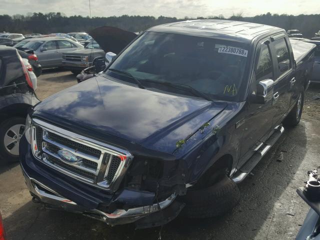 1FTPW14V18FA71984 - 2008 FORD F150 SUPER BLUE photo 2