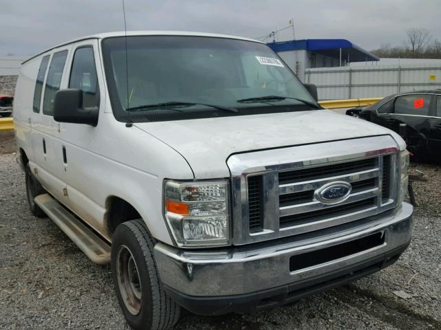 1FTNE24W39DA36501 - 2009 FORD ECONOLINE WHITE photo 1