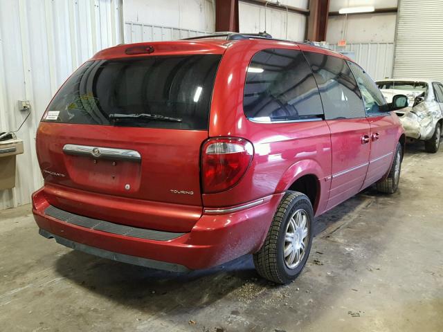 2C4GP54L95R164470 - 2005 CHRYSLER TOWN & COU RED photo 4