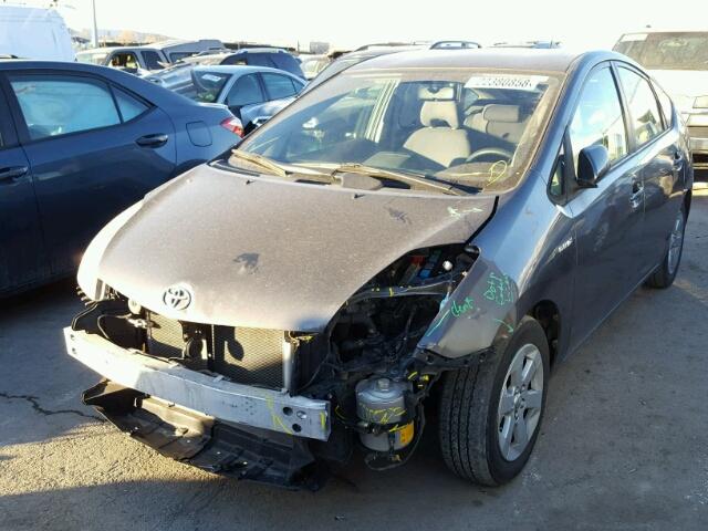 JTDKB20U183343587 - 2008 TOYOTA PRIUS BLUE photo 2