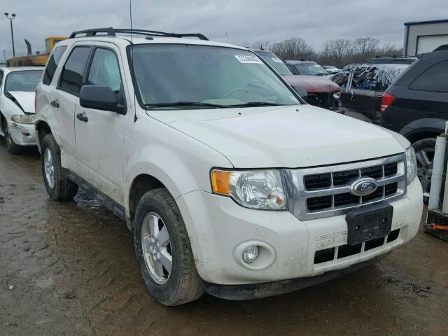 1FMCU9D73AKC41677 - 2010 FORD ESCAPE XLT WHITE photo 1