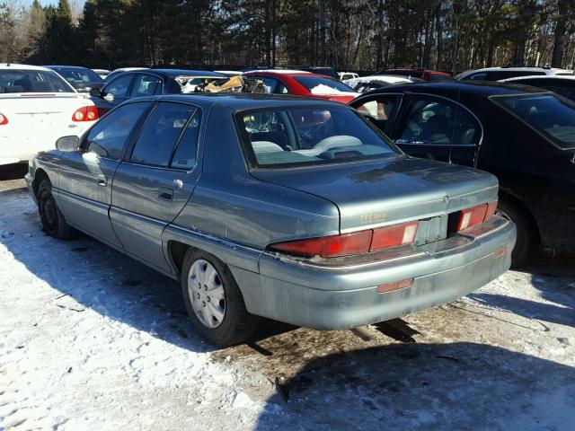 1G4NJ52T6TC440424 - 1996 BUICK SKYLARK GR BLUE photo 3