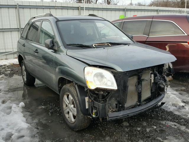 KNDJF724X97642015 - 2009 KIA SPORTAGE L GREEN photo 1