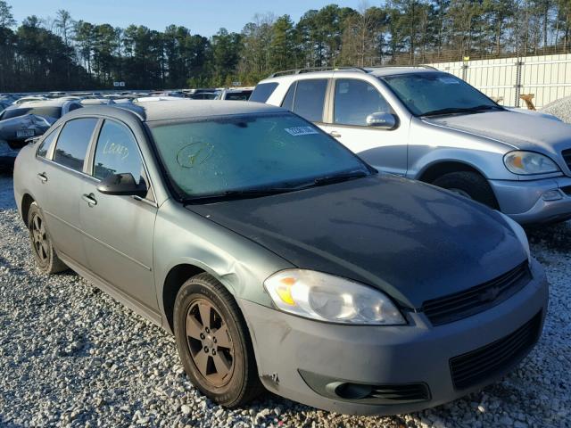 2G1WB5EK9A1206525 - 2010 CHEVROLET IMPALA LT GREEN photo 1