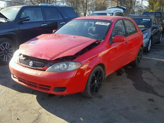 KL5JD66Z67K526347 - 2007 SUZUKI RENO RED photo 2