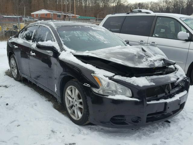 1N4AA5AP5BC818681 - 2011 NISSAN MAXIMA S BLACK photo 1