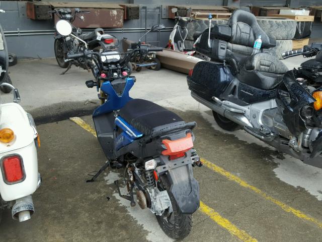 L9NTEACU1E1165240 - 2010 TAO MOPED BLUE photo 3