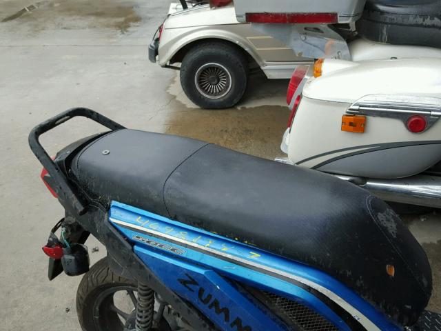 L9NTEACU1E1165240 - 2010 TAO MOPED BLUE photo 6