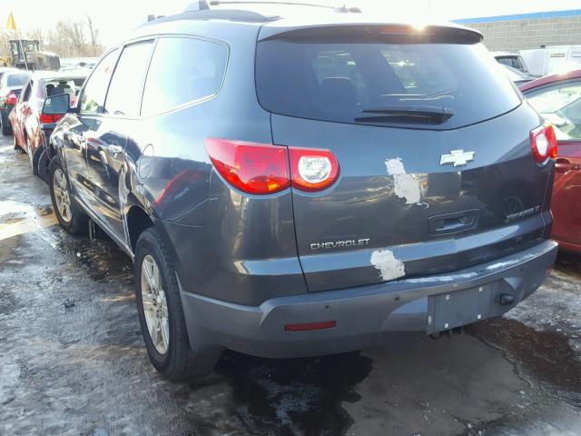 1GNEV23D89S103127 - 2009 CHEVROLET TRAVERSE L GRAY photo 3