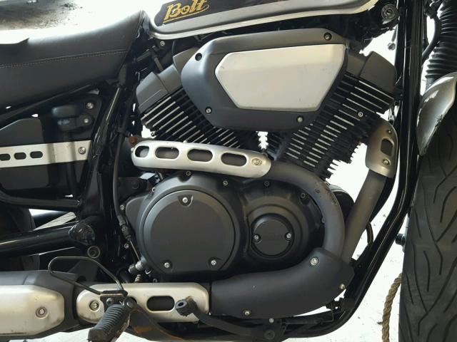 JYAVN06E3FA000549 - 2015 YAMAHA XVS950 CR TWO TONE photo 7