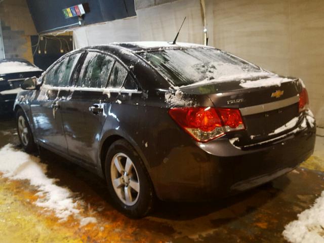 1G1PD5SBXE7297980 - 2014 CHEVROLET CRUZE LT GRAY photo 3