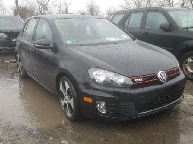WVWHV9AJ0AW118306 - 2010 VOLKSWAGEN GTI BLACK photo 1