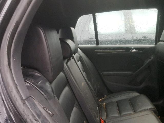 WVWHV9AJ0AW118306 - 2010 VOLKSWAGEN GTI BLACK photo 6