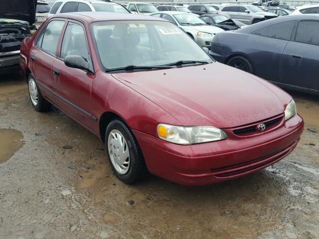 1NXBR12E2XZ262596 - 1999 TOYOTA COROLLA VE MAROON photo 1