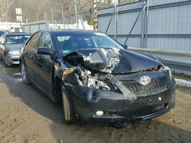 4T1BK46K09U073616 - 2009 TOYOTA CAMRY SE BLACK photo 1