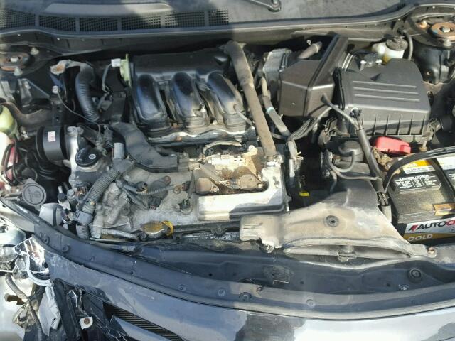 4T1BK46K09U073616 - 2009 TOYOTA CAMRY SE BLACK photo 7