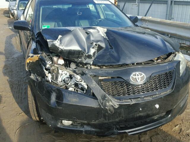 4T1BK46K09U073616 - 2009 TOYOTA CAMRY SE BLACK photo 9