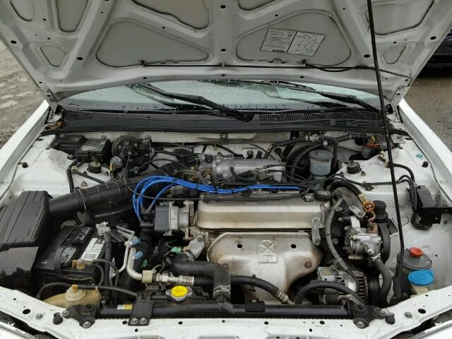 1HGCD5631VA114382 - 1997 HONDA ACCORD LX WHITE photo 7