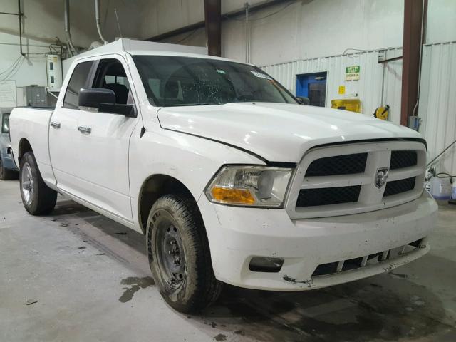 1D7RV1GT1BS607973 - 2011 DODGE RAM 1500 WHITE photo 1