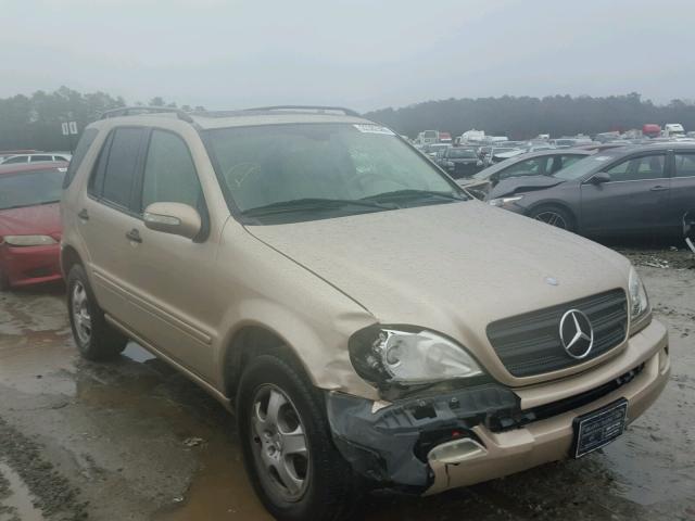 4JGAB54E22A289974 - 2002 MERCEDES-BENZ ML 320 GOLD photo 1