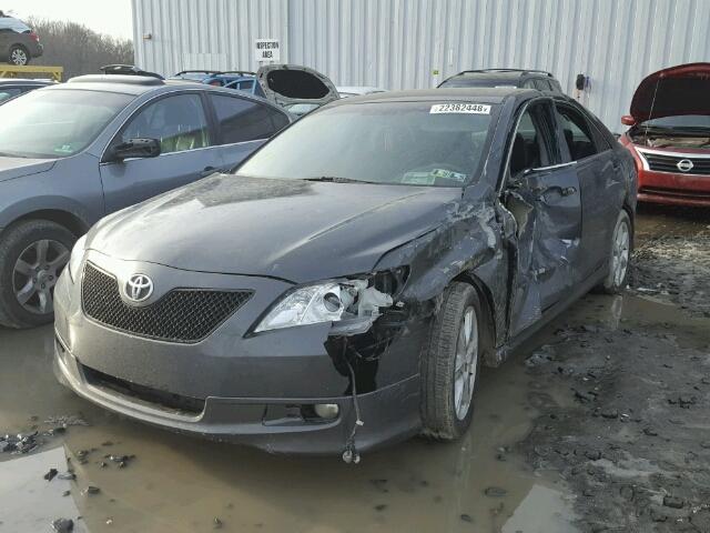 4T1BE46K39U879800 - 2009 TOYOTA CAMRY BASE GRAY photo 2