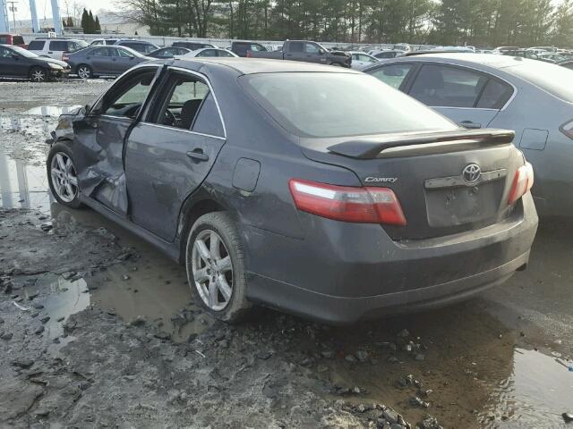 4T1BE46K39U879800 - 2009 TOYOTA CAMRY BASE GRAY photo 3