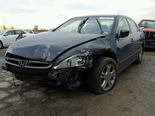 1HGCM56766A039263 - 2006 HONDA ACCORD EX GRAY photo 2