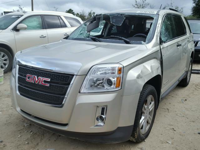 2GKFLSE35E6188470 - 2014 GMC TERRAIN SL BEIGE photo 2