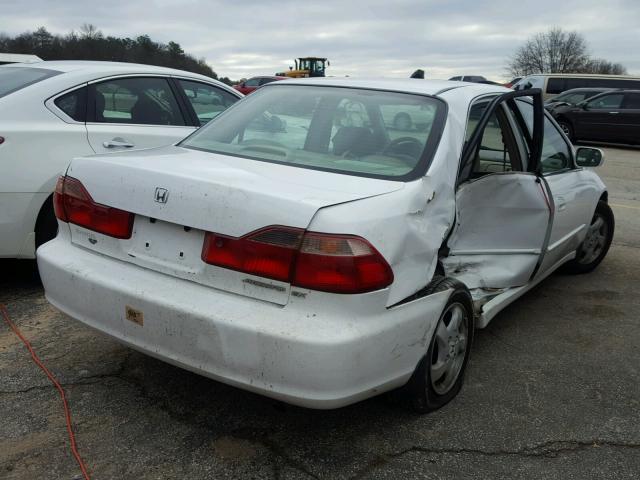 1HGCG5654WA225891 - 1998 HONDA ACCORD EX WHITE photo 4