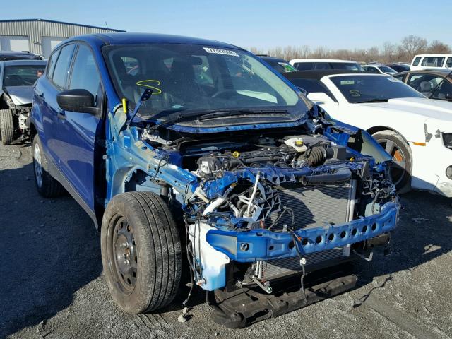 1FMCU0F78HUB89082 - 2017 FORD ESCAPE S BLUE photo 1