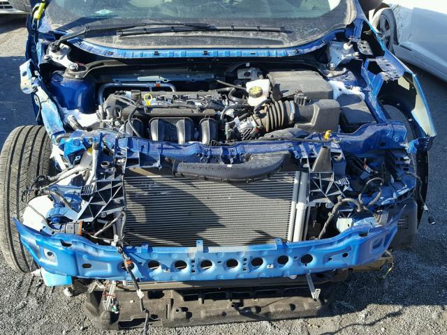 1FMCU0F78HUB89082 - 2017 FORD ESCAPE S BLUE photo 9